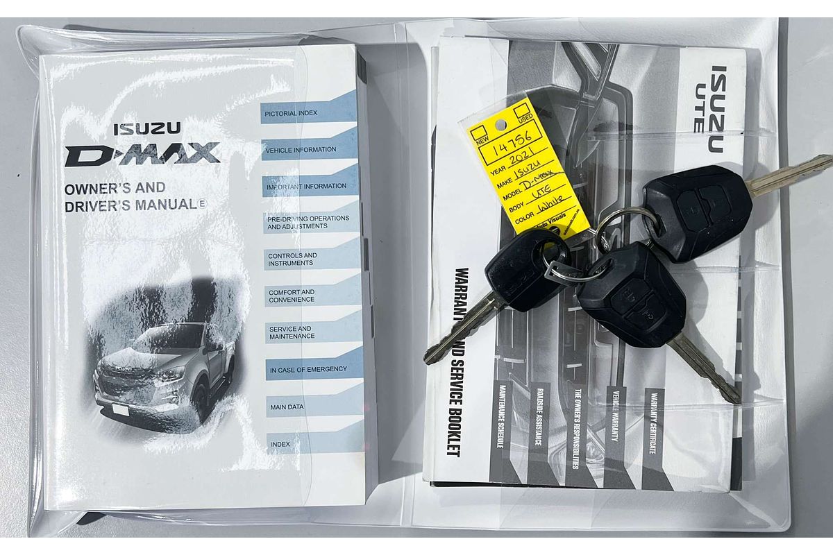 2021 Isuzu D-MAX LS-U High Ride Rear Wheel Drive