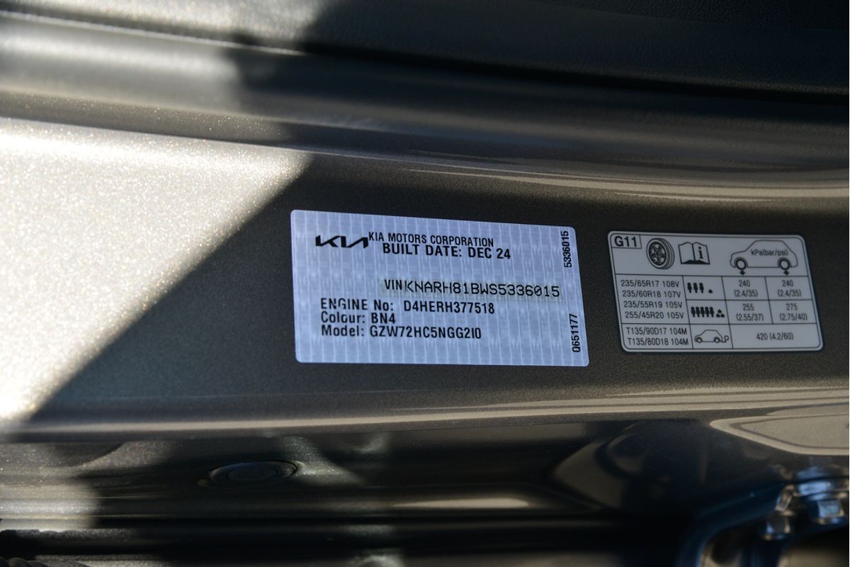 2024 Kia Sorento Sport+ MQ4 PE