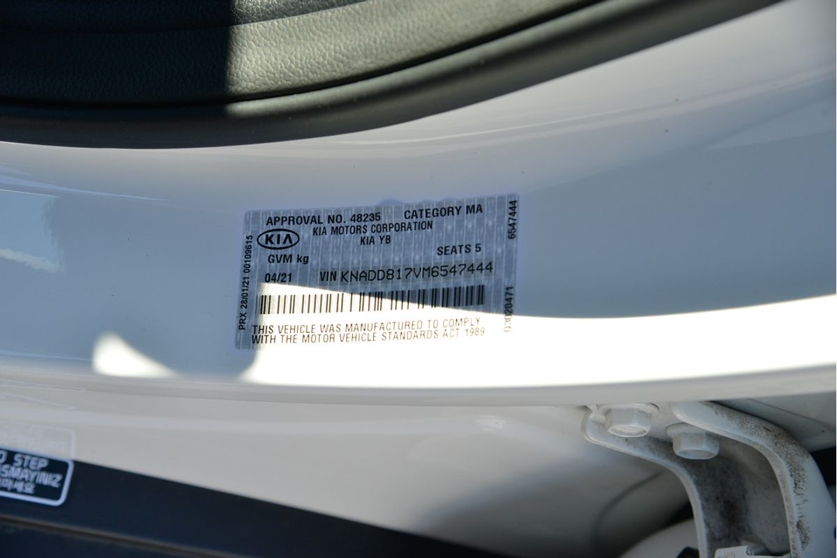 2021 Kia Stonic GT-Line YB
