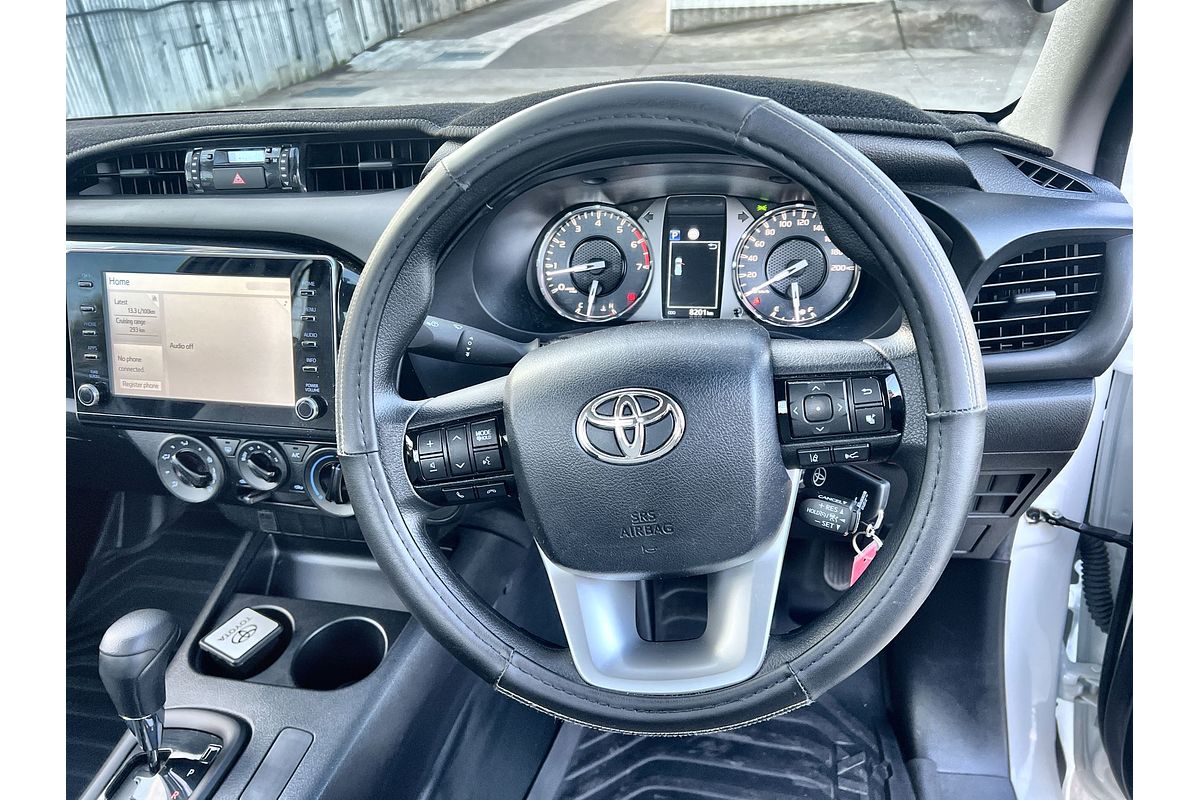 2021 Toyota Hilux Workmate TGN121R Rear Wheel Drive