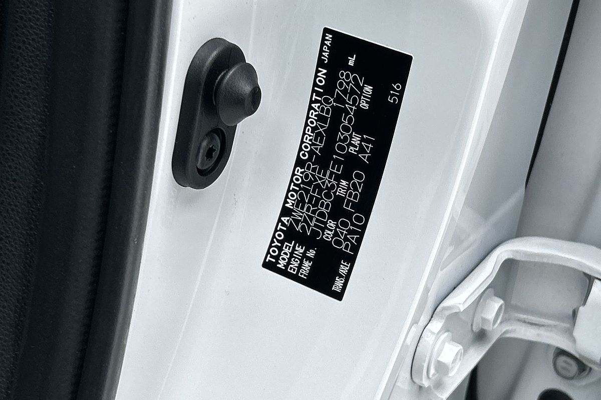 2024 Toyota Corolla Ascent Sport Hybrid ZWE219R