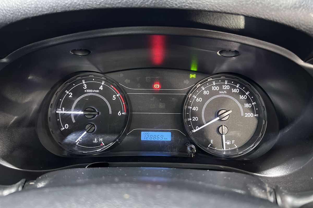 2018 Toyota Hilux Workmate GUN122R Rear Wheel Drive