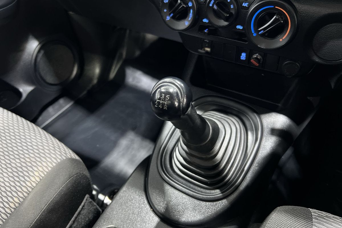 2018 Toyota Hilux Workmate GUN122R Rear Wheel Drive