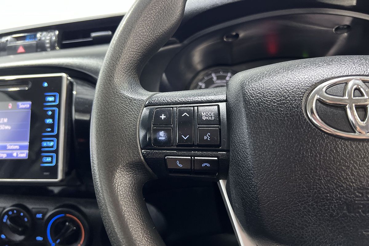 2018 Toyota Hilux Workmate GUN122R Rear Wheel Drive