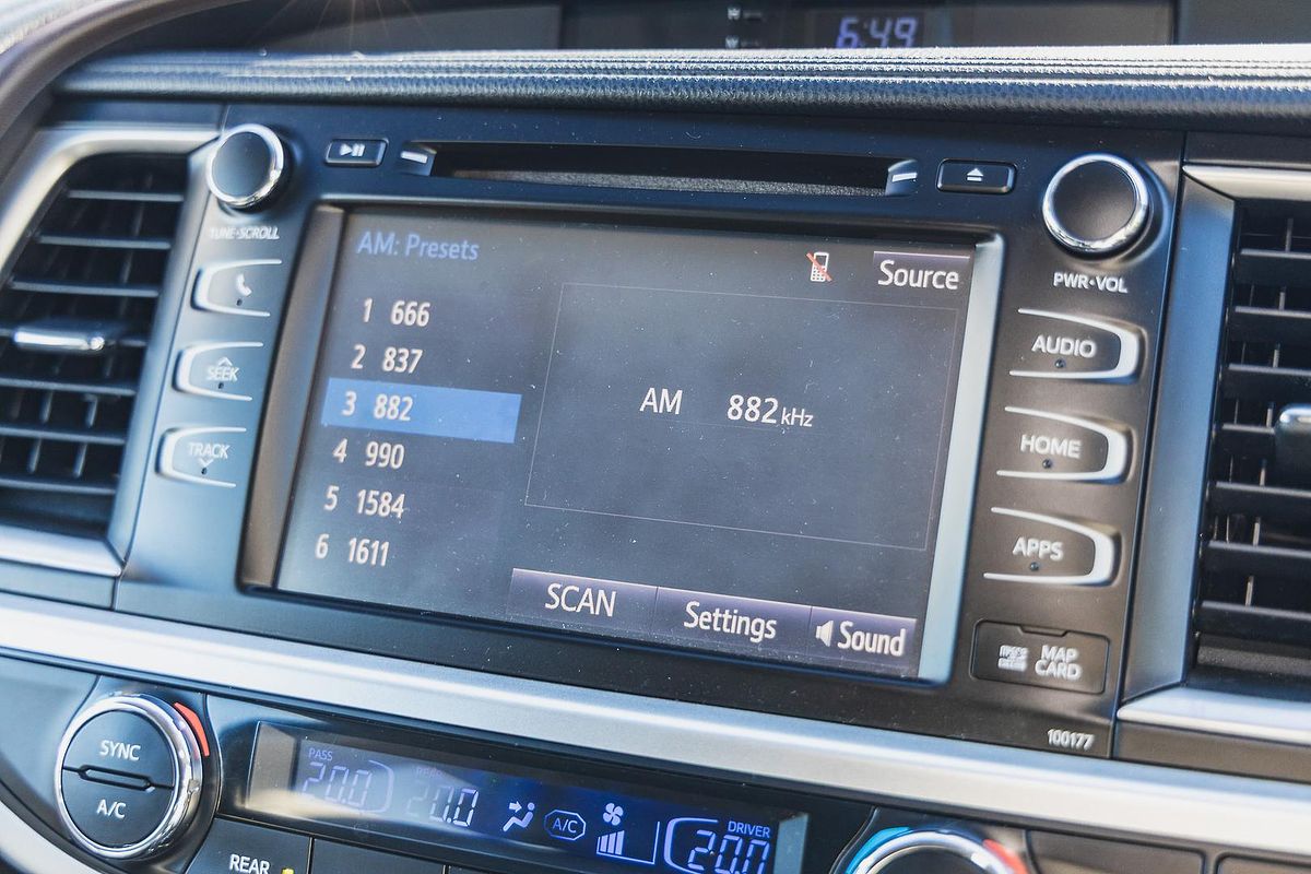 2017 Toyota Kluger GXL GSU50R