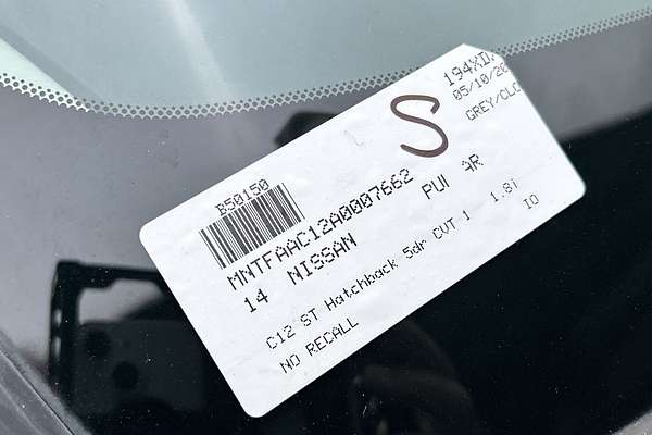 2014 Nissan Pulsar ST C12