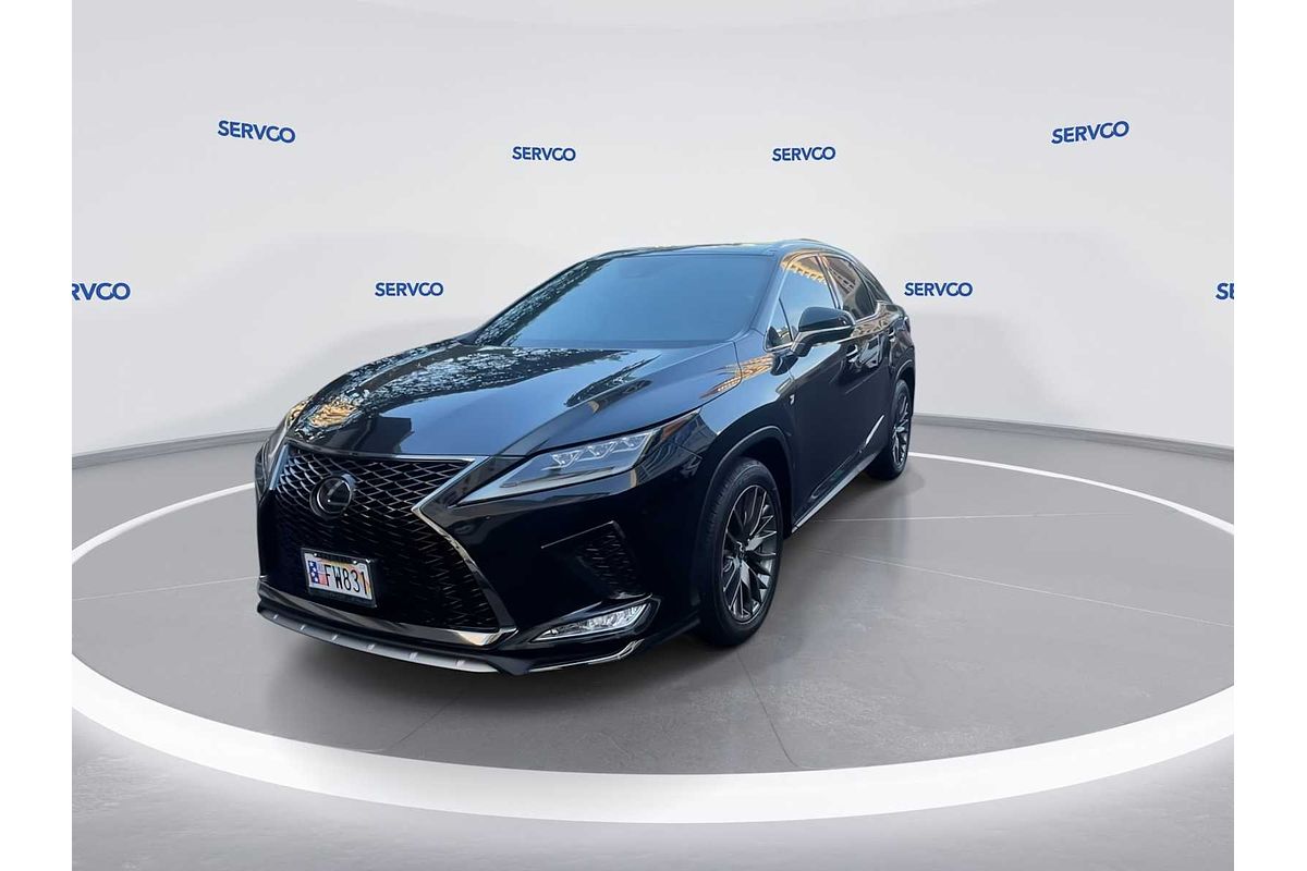 2022 Lexus RX F SPORT Handling