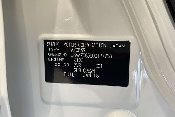 2018 Suzuki Swift GL Navigator AZ