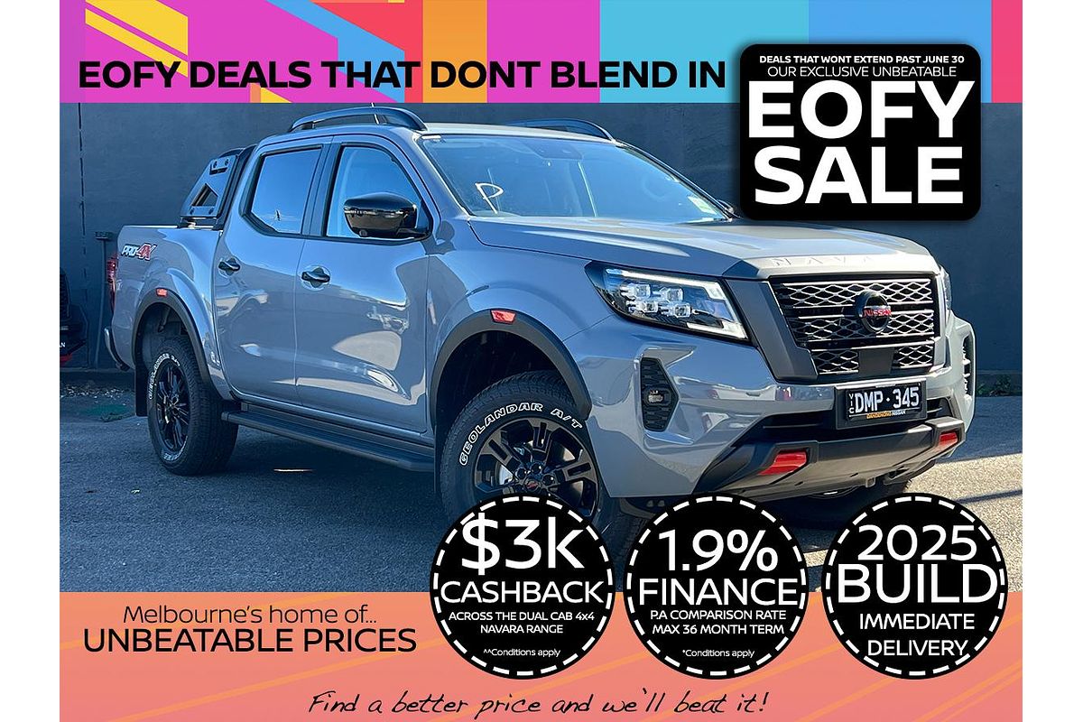 2025 Nissan Navara PRO-4X D23 4X4