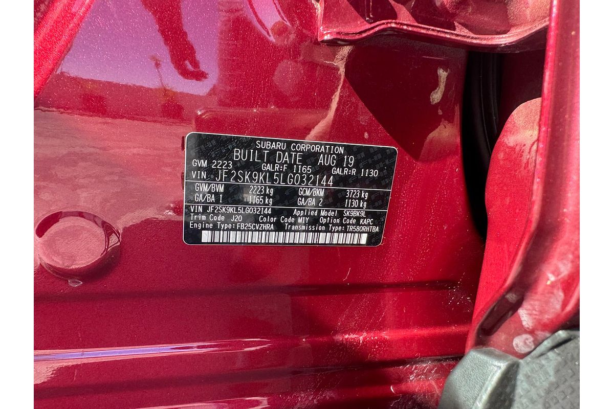 2019 Subaru FORESTER 2.5i PREMIUM (AWD) MY19