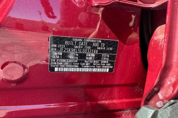 2019 Subaru FORESTER 2.5i PREMIUM (AWD) MY19
