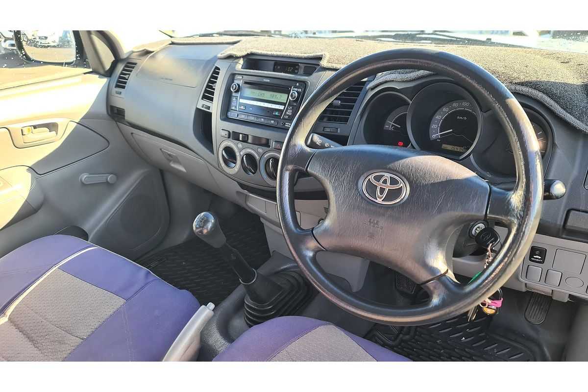 2009 Toyota Hilux Workmate TGN16R Rear Wheel Drive