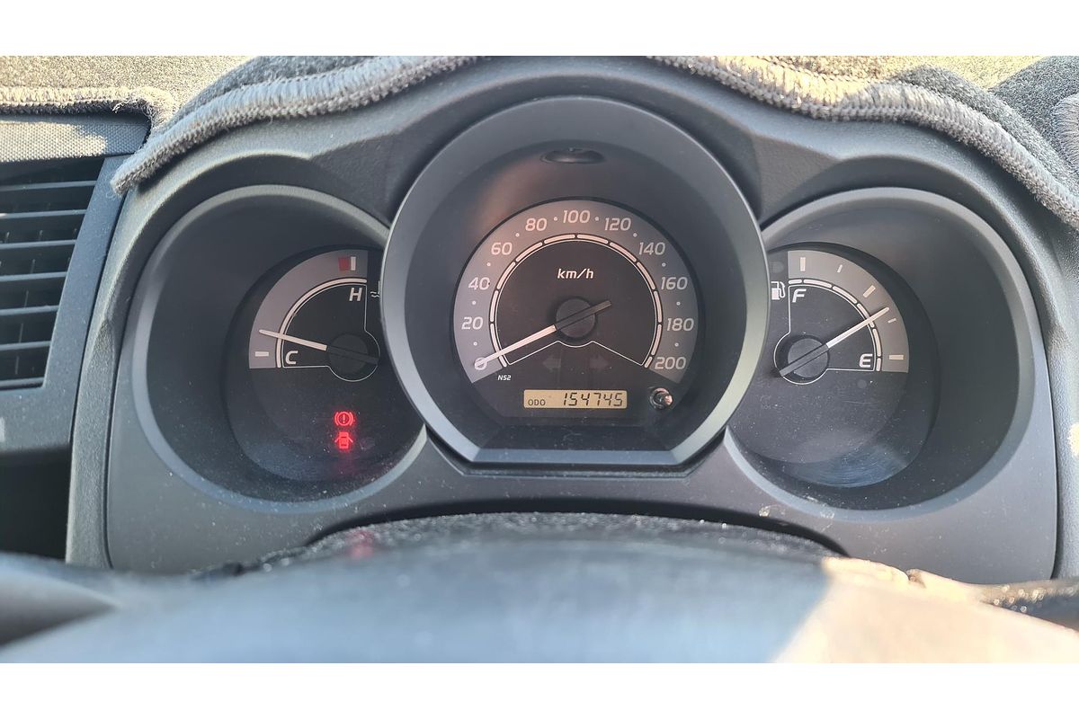 2009 Toyota Hilux Workmate TGN16R Rear Wheel Drive