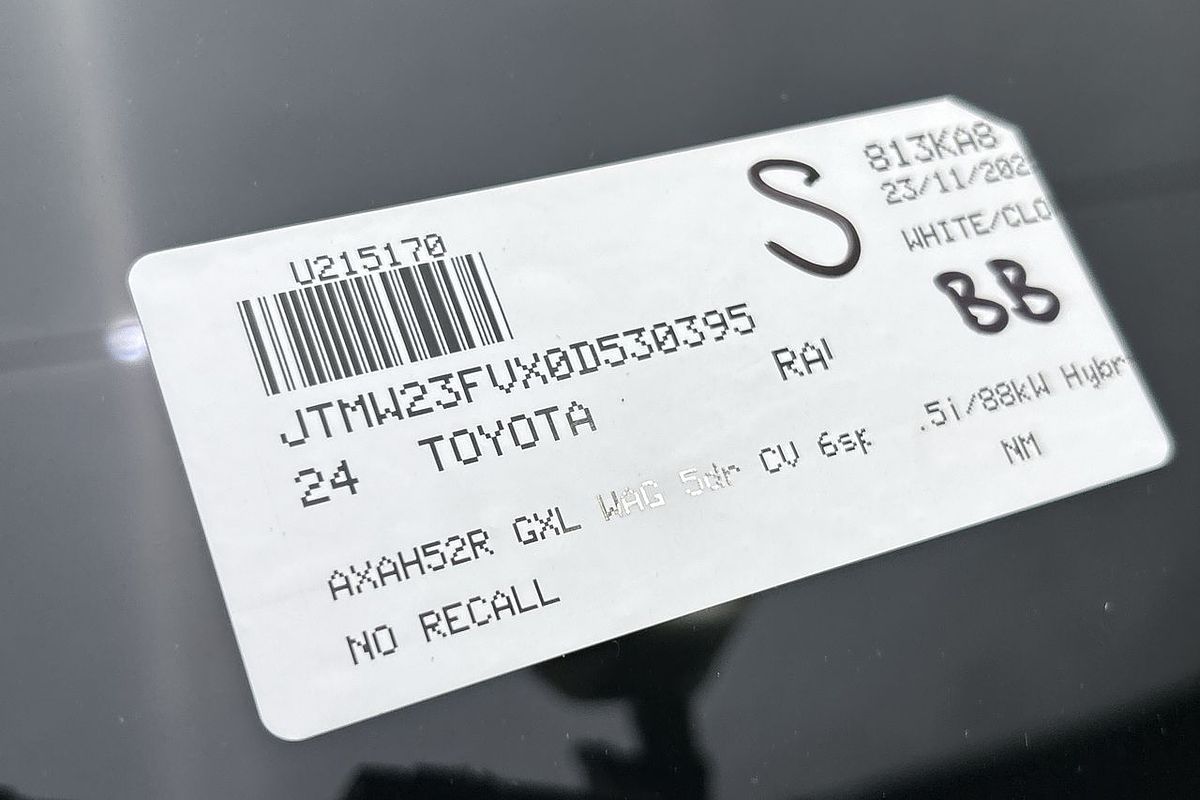 2024 Toyota RAV4 GXL AXAH52R