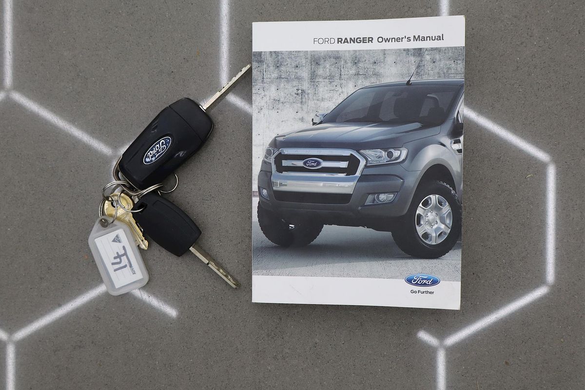 2015 Ford Ranger XL Hi-Rider PX MkII Rear Wheel Drive 2.2L