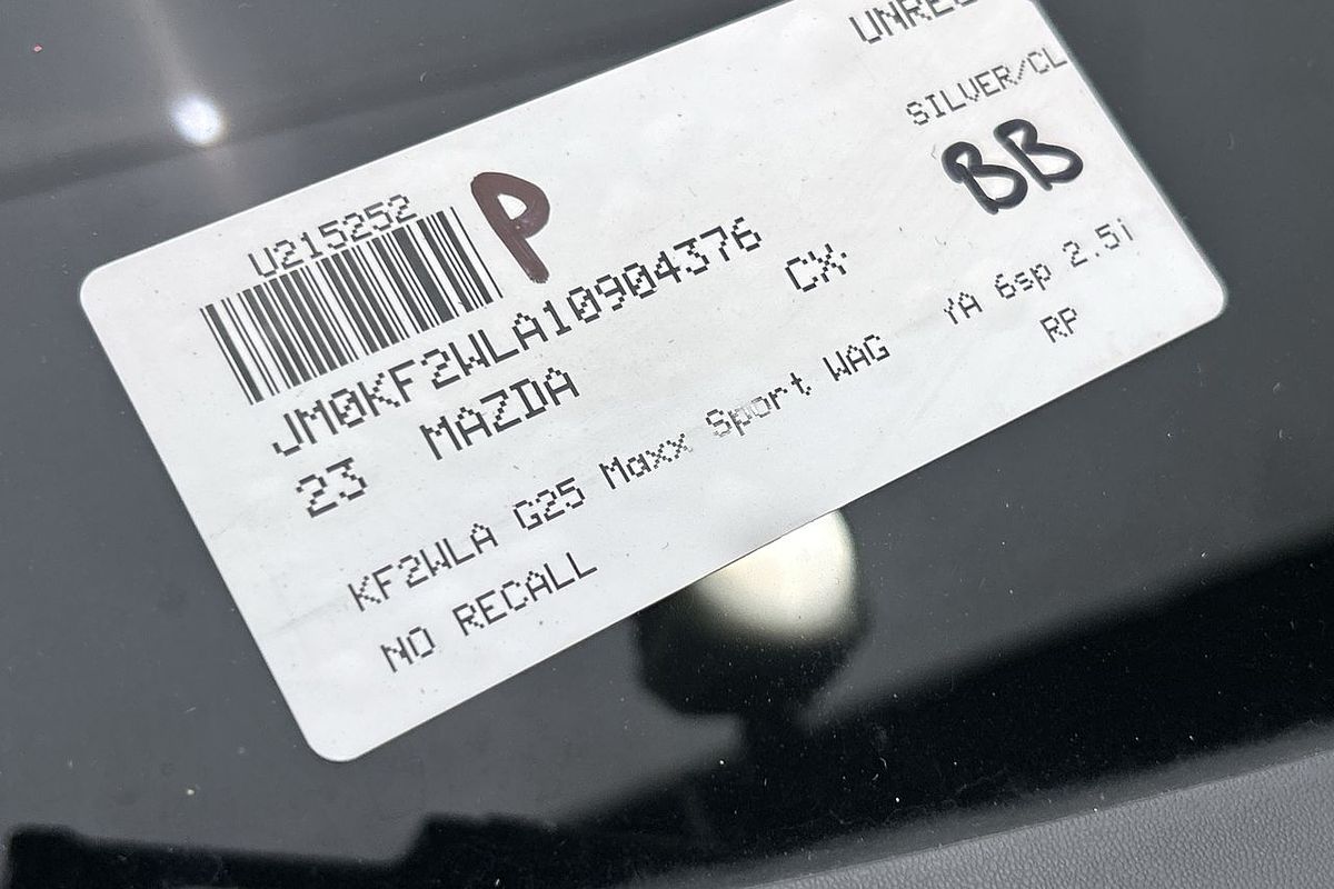 2023 Mazda CX-5 G25 Maxx Sport KF Series