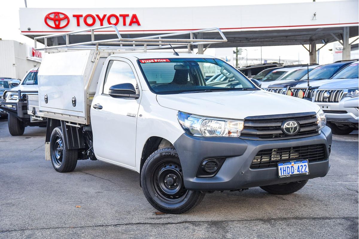 2020 Toyota Hilux Workmate TGN121R Rear Wheel Drive