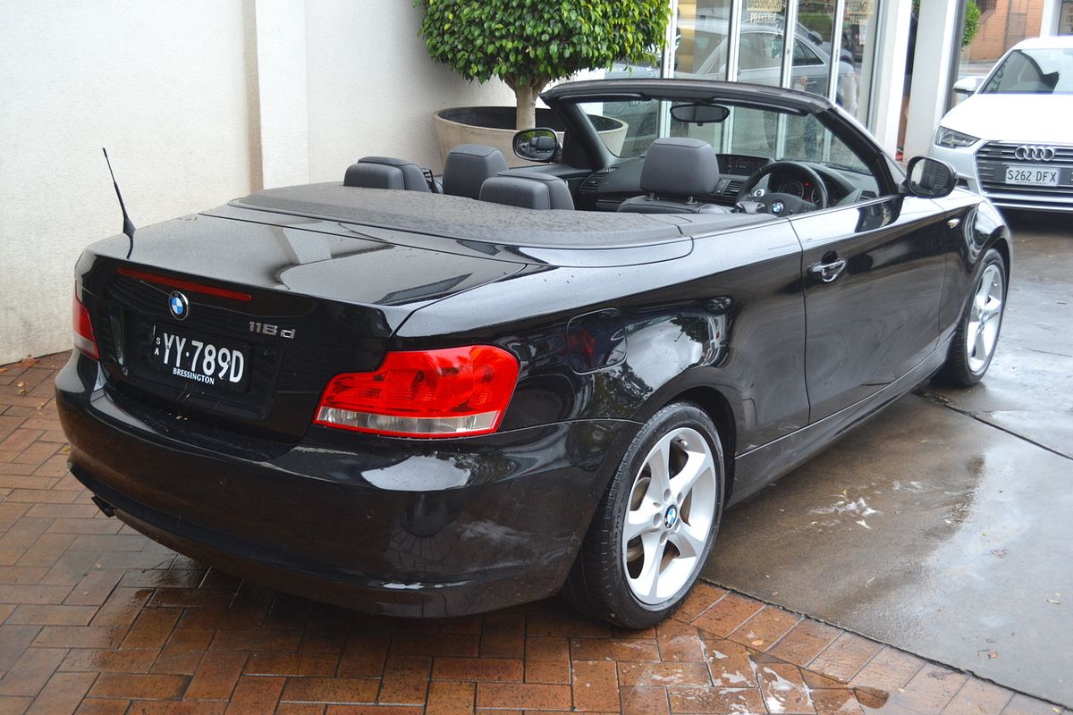 2011 BMW 1 Series 118d E88