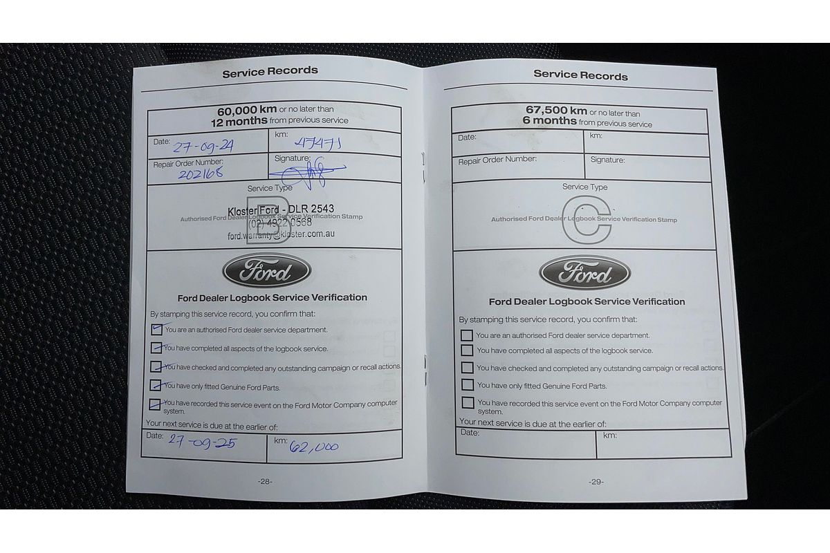 2020 Ford Everest Ambiente UA II 3.2L