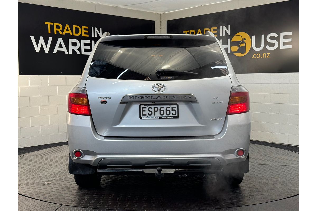2008 Toyota HIGHLANDER 3.5P LTD 4WD WGN5 5A