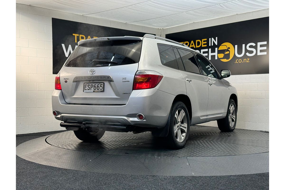 2008 Toyota HIGHLANDER 3.5P LTD 4WD WGN5 5A