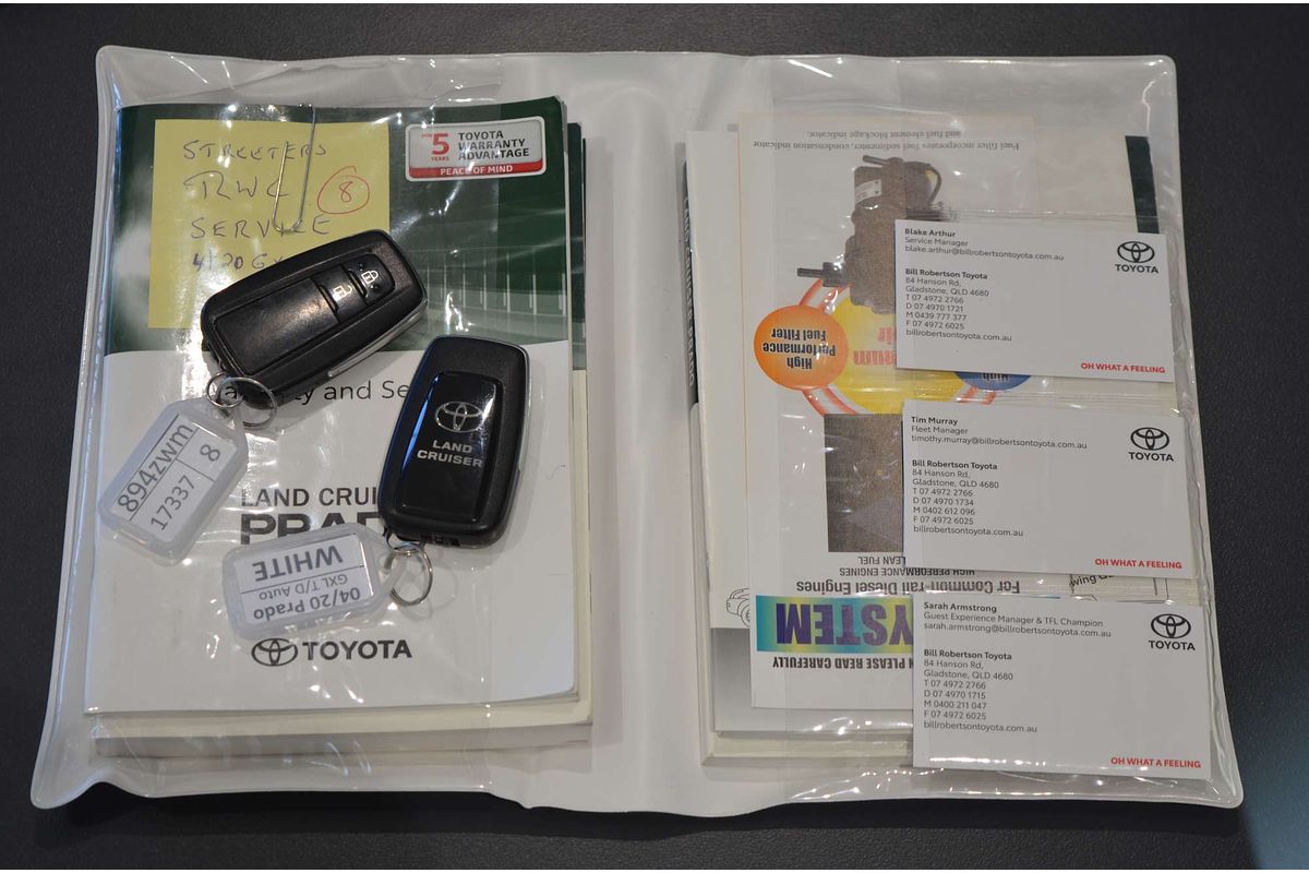 2020 Toyota Landcruiser Prado GXL GDJ150R