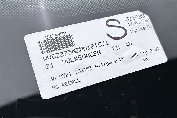 2021 Volkswagen Tiguan 132TSI Comfortline Allspace 5N