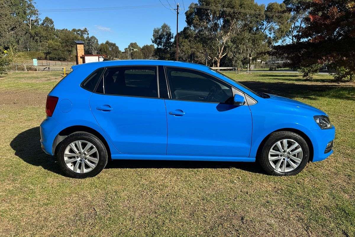 2016 Volkswagen Polo 81TSI Comfortline 6R