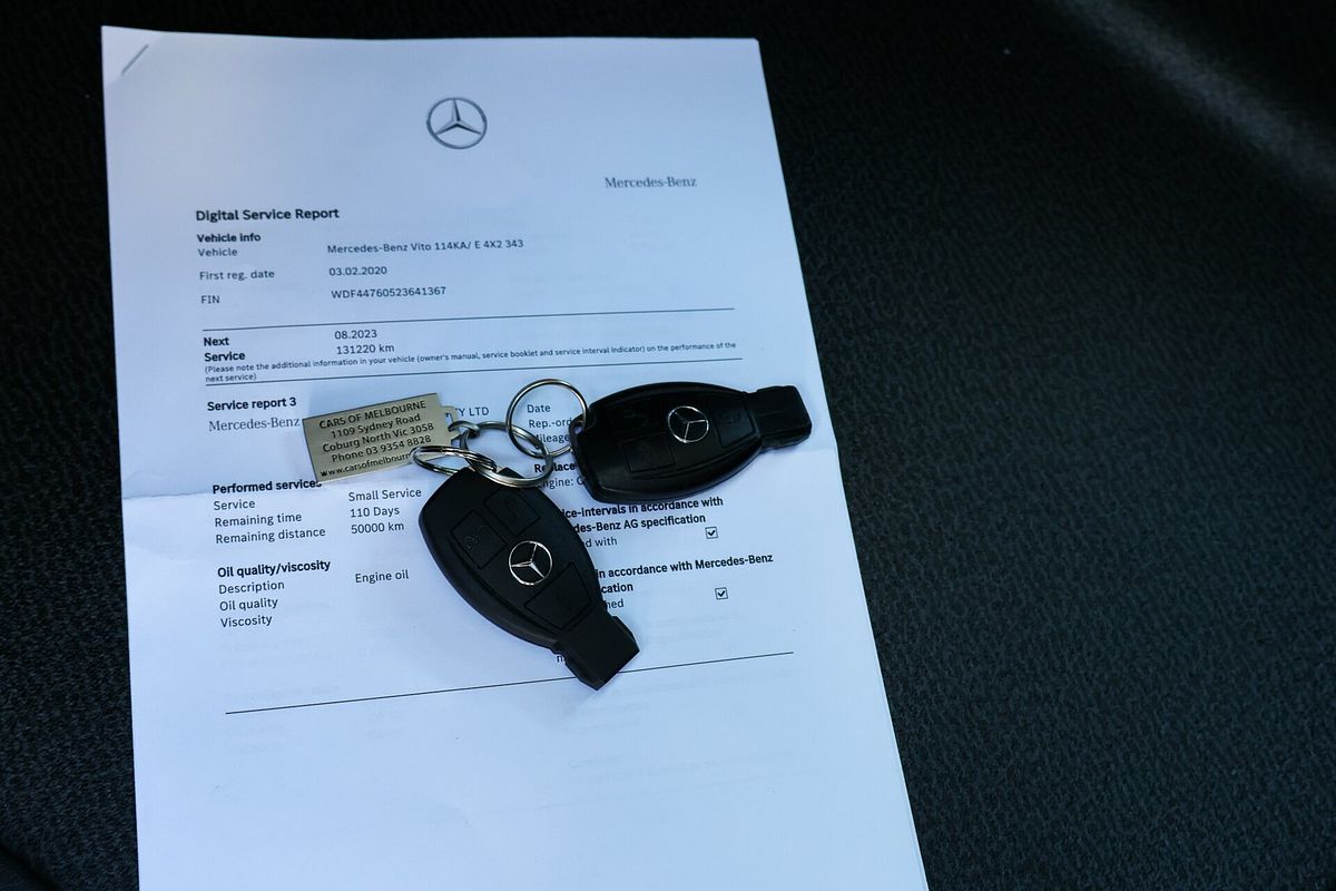 2019 Mercedes-Benz Vito 114BlueTEC 447 LWB