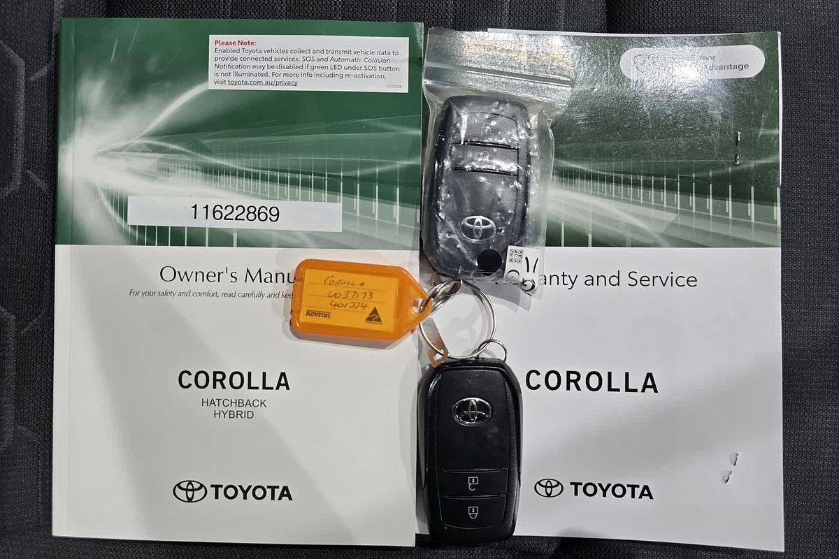 2024 Toyota Corolla Corolla Hatch Hybrid Ascent Sport 1.8L Auto CVT 5 Door