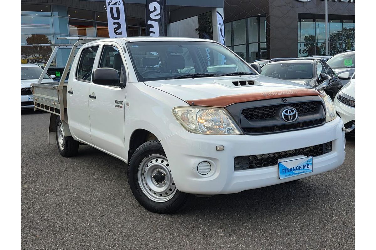 2009 Toyota Hilux SR KUN16R Rear Wheel Drive