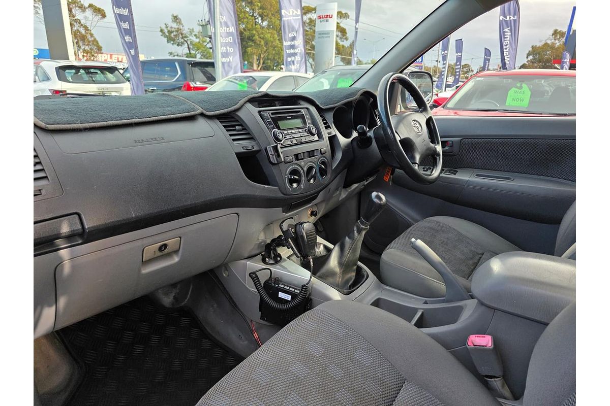 2009 Toyota Hilux SR KUN16R Rear Wheel Drive