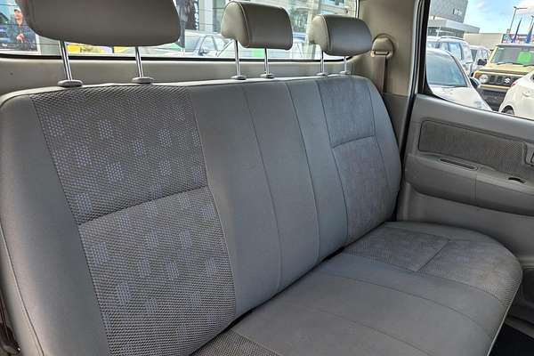 2009 Toyota Hilux SR KUN16R Rear Wheel Drive