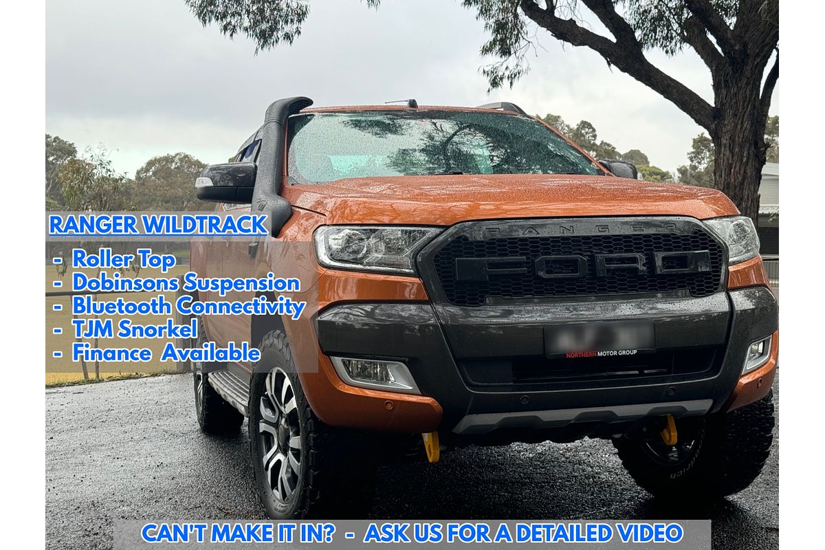 2016 Ford Ranger Wildtrak PX MkII 4X4 3.2L