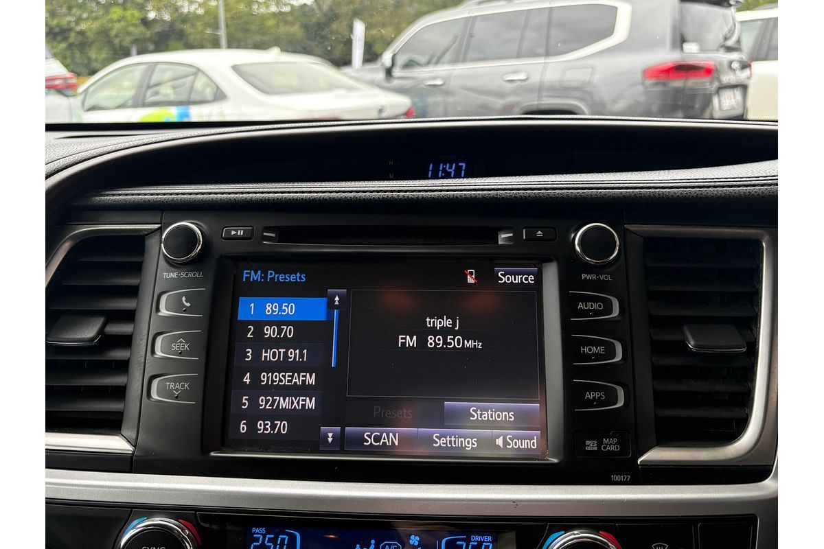 2017 Toyota Kluger GSU55R MY17