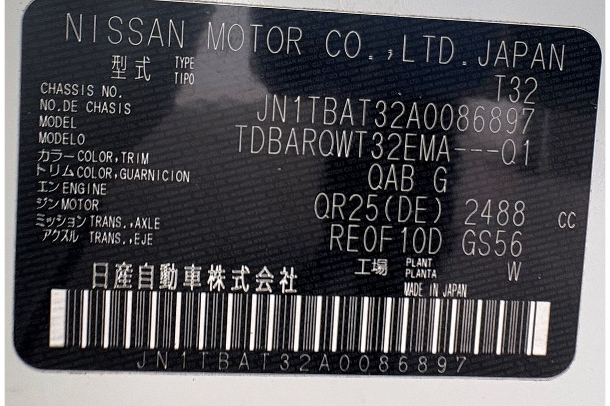 2021 Nissan X-TRAIL ST-L (2WD) T32 MY22