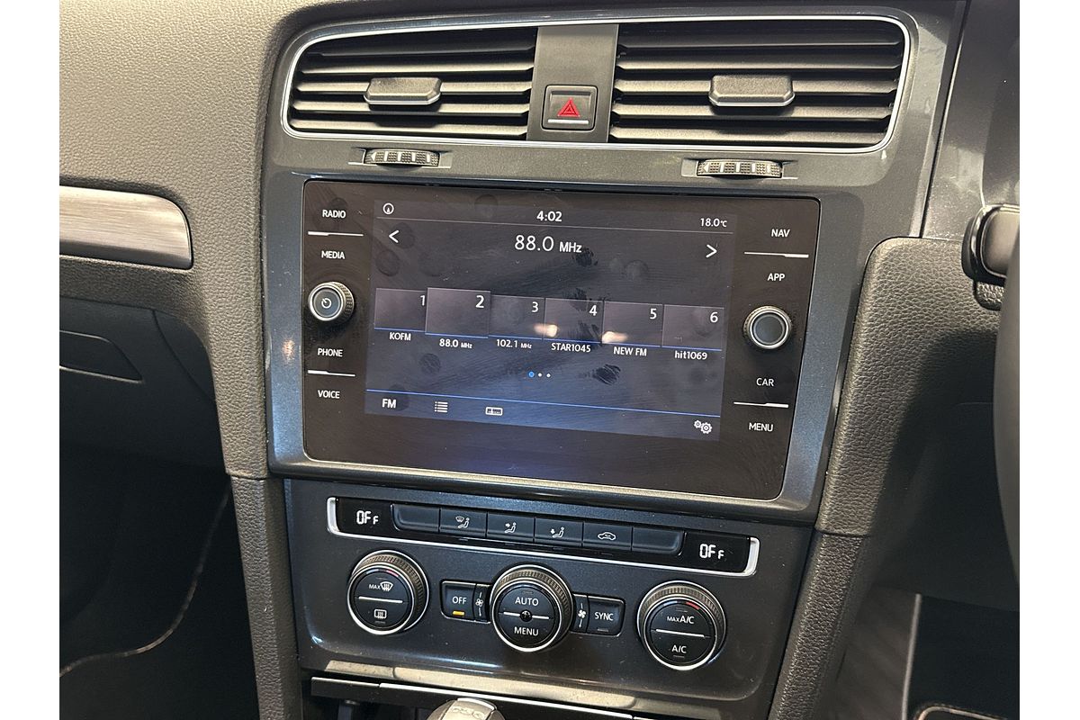 2018 Volkswagen Golf 110TSI Comfortline 7.5