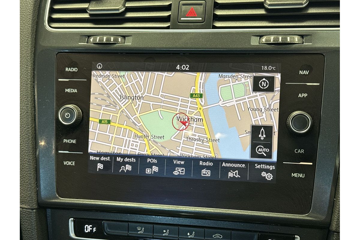2018 Volkswagen Golf 110TSI Comfortline 7.5