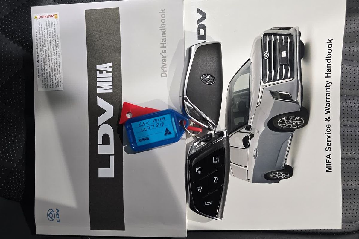 2023 LDV MIFA MIFA EXECUTIVE X1CP6KAW