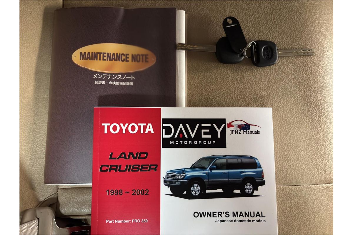 1998 Toyota Landcruiser VX Limited 4WD UZJ100R
