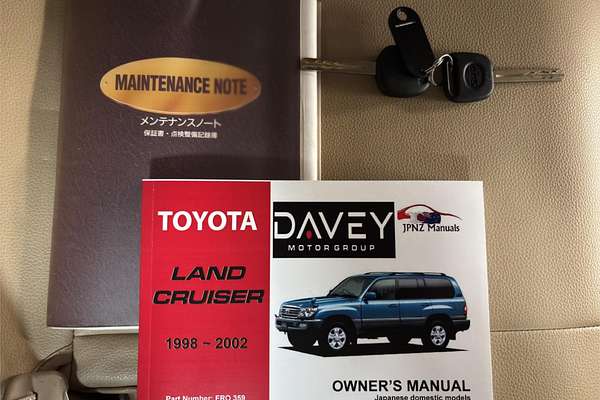 1998 Toyota Landcruiser VX Limited 4WD UZJ100R