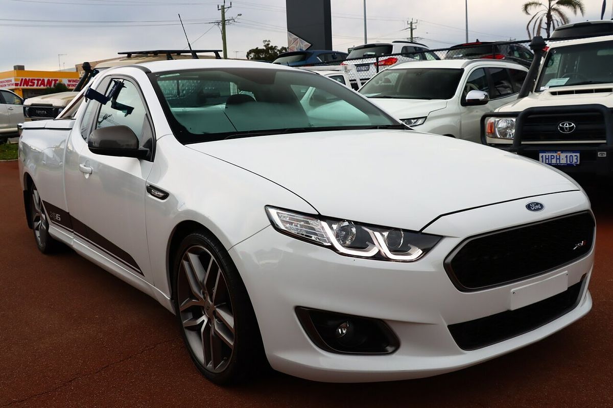 2016 Ford Falcon Ute XR6 Turbo FG X Rear Wheel Drive