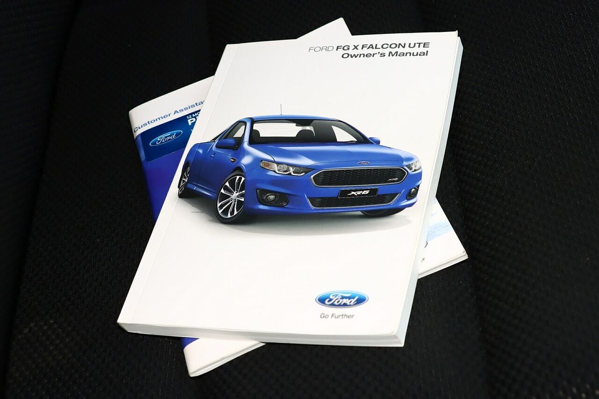 2016 Ford Falcon Ute XR6 Turbo FG X Rear Wheel Drive