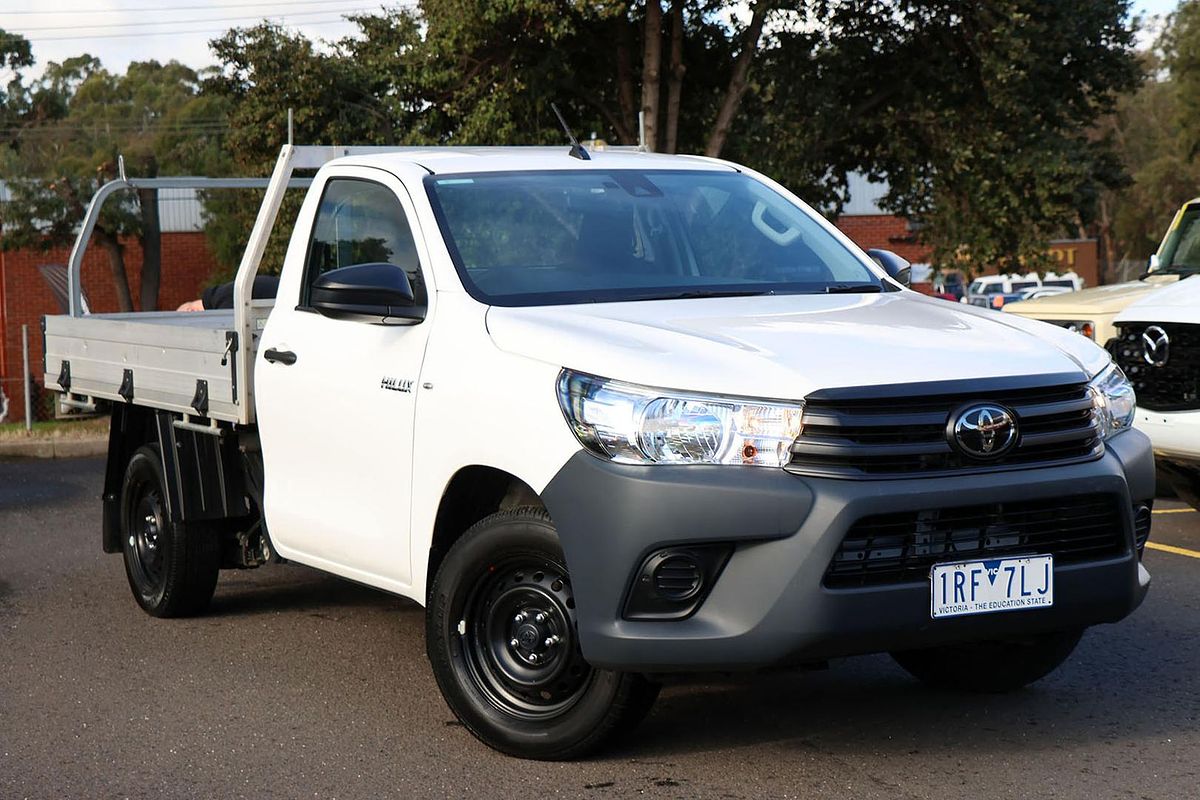 2019 Toyota Hilux Workmate TGN121R Rear Wheel Drive