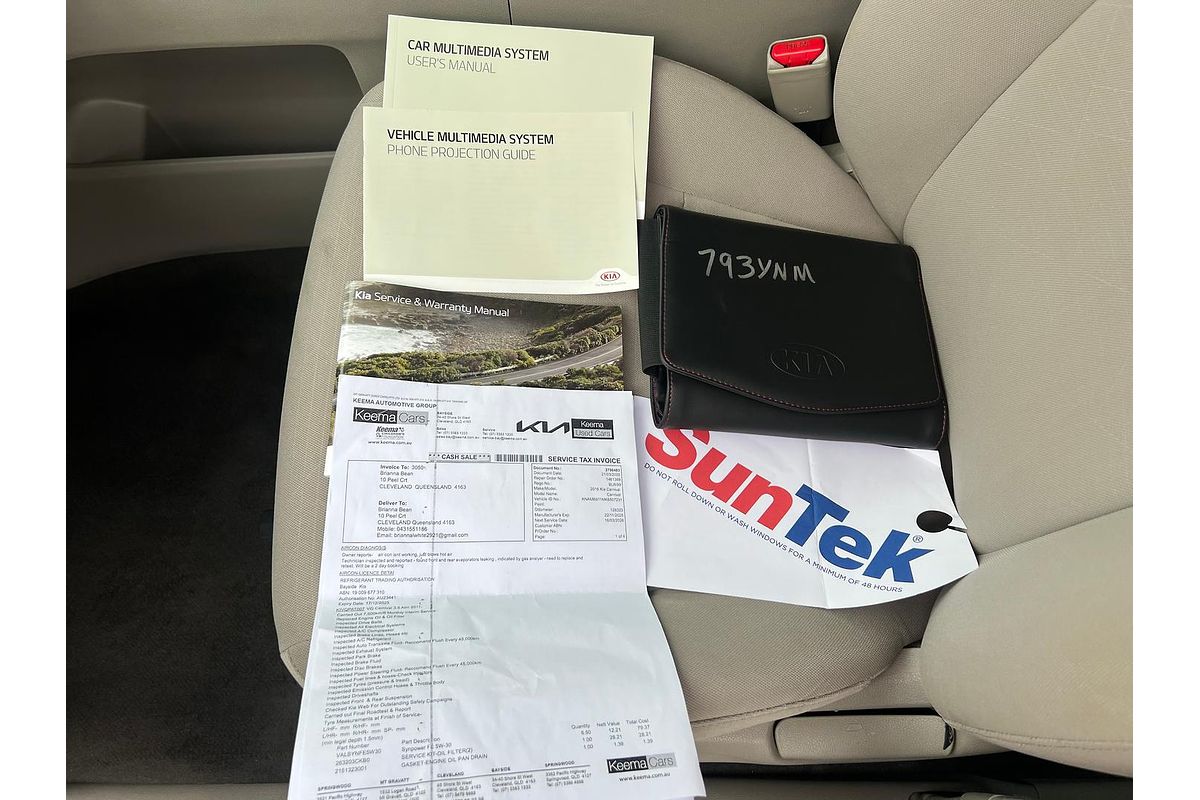 2018 Kia Carnival S YP