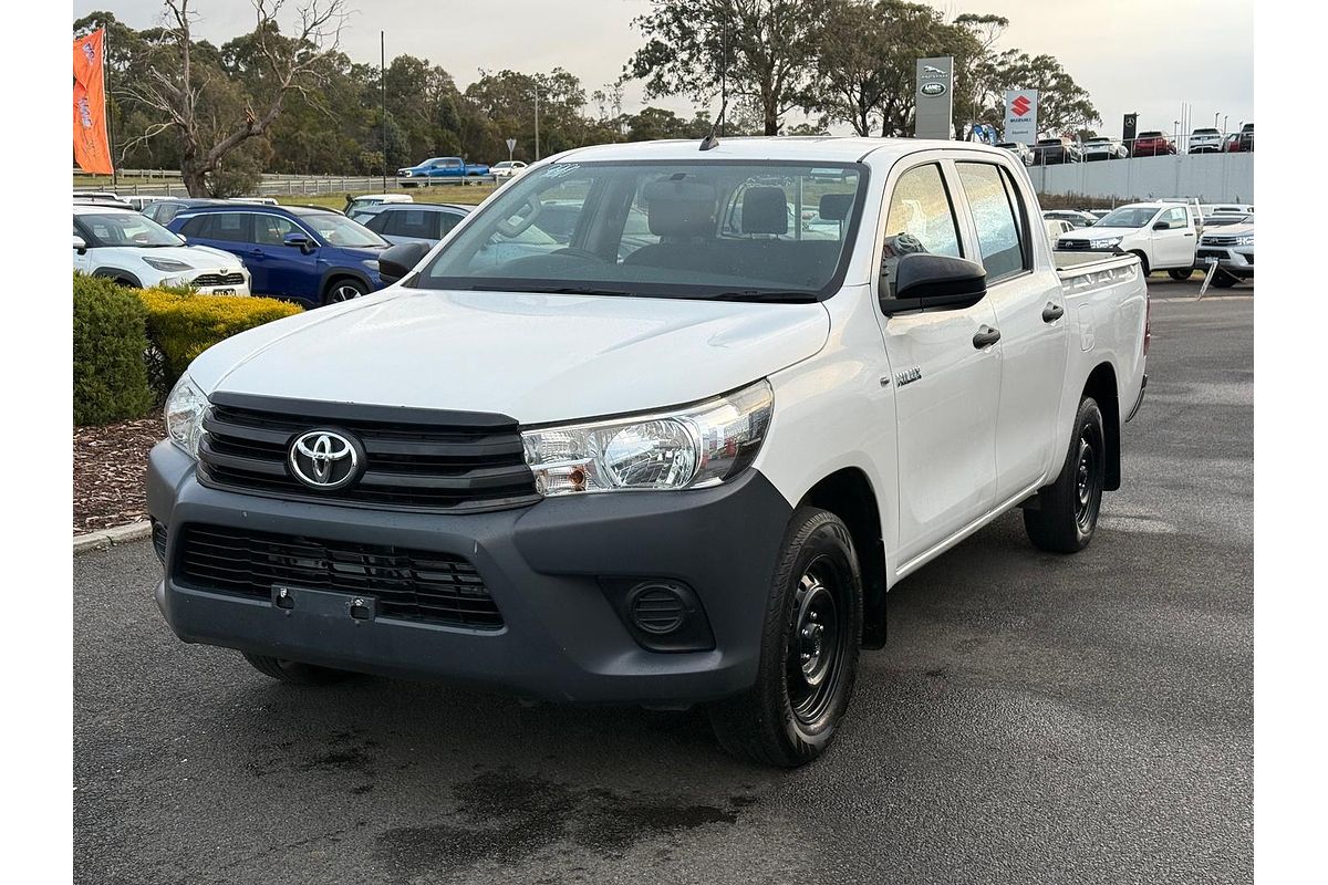 2016 Toyota Hilux Workmate TGN121R Rear Wheel Drive