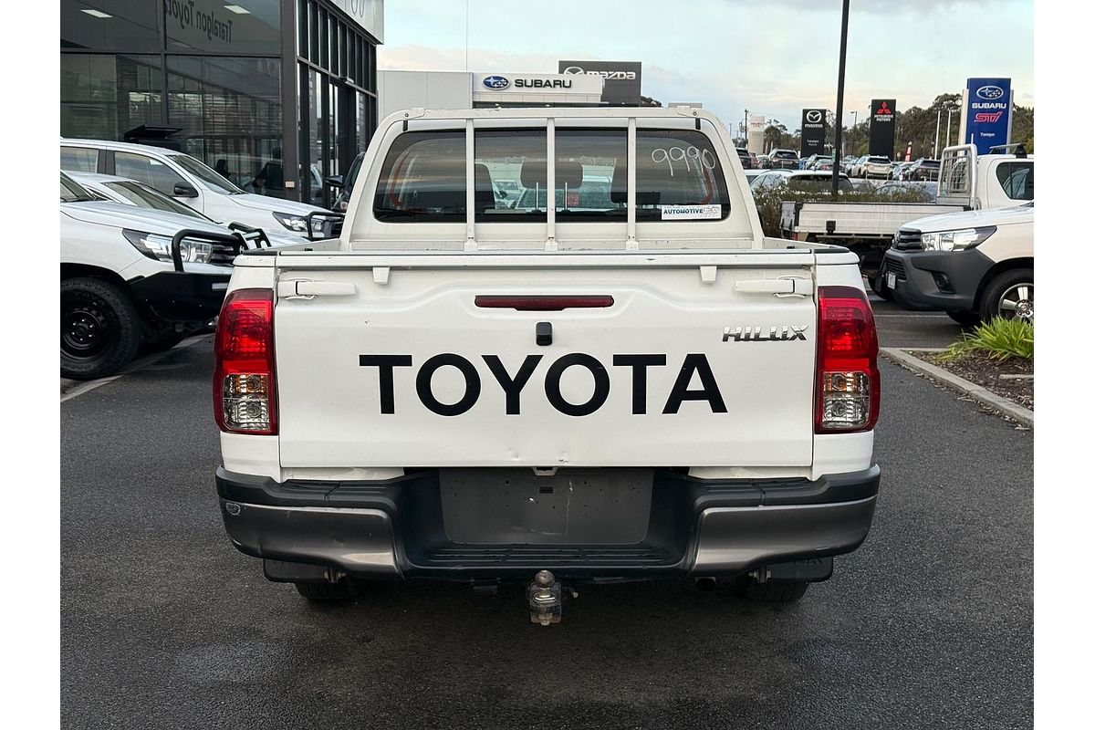 2016 Toyota Hilux Workmate TGN121R Rear Wheel Drive