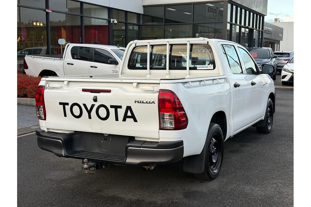 2016 Toyota Hilux Workmate TGN121R Rear Wheel Drive