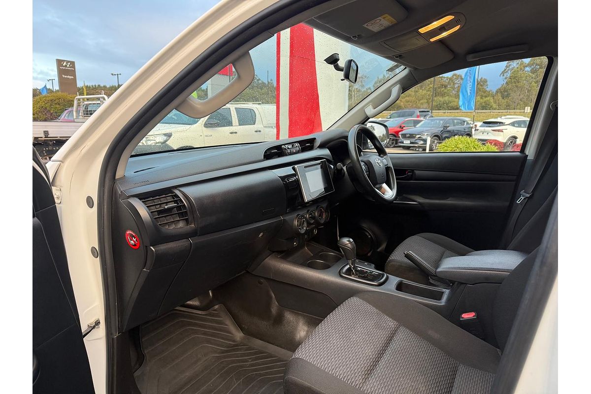 2016 Toyota Hilux Workmate TGN121R Rear Wheel Drive