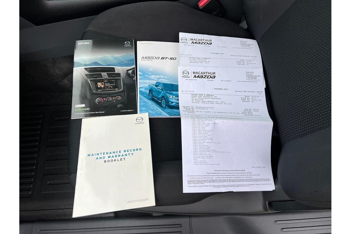 2019 Mazda BT-50 XT Hi-Rider UR Rear Wheel Drive